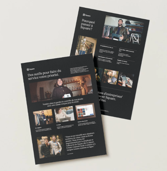 Picture of Retail A5 leaflet (FR)