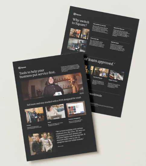 Picture of Retail A4 leaflet (UK)